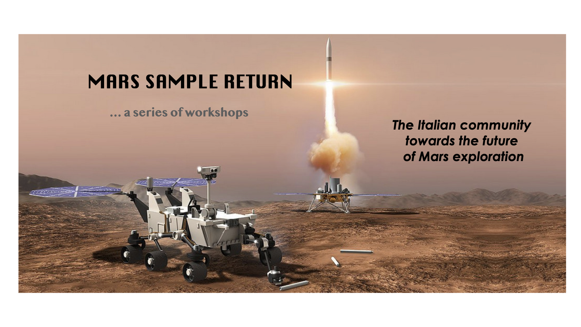Mars Sample Return - a series of workshops
