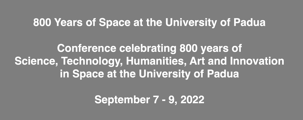 800 Years of Space at the University of Padua