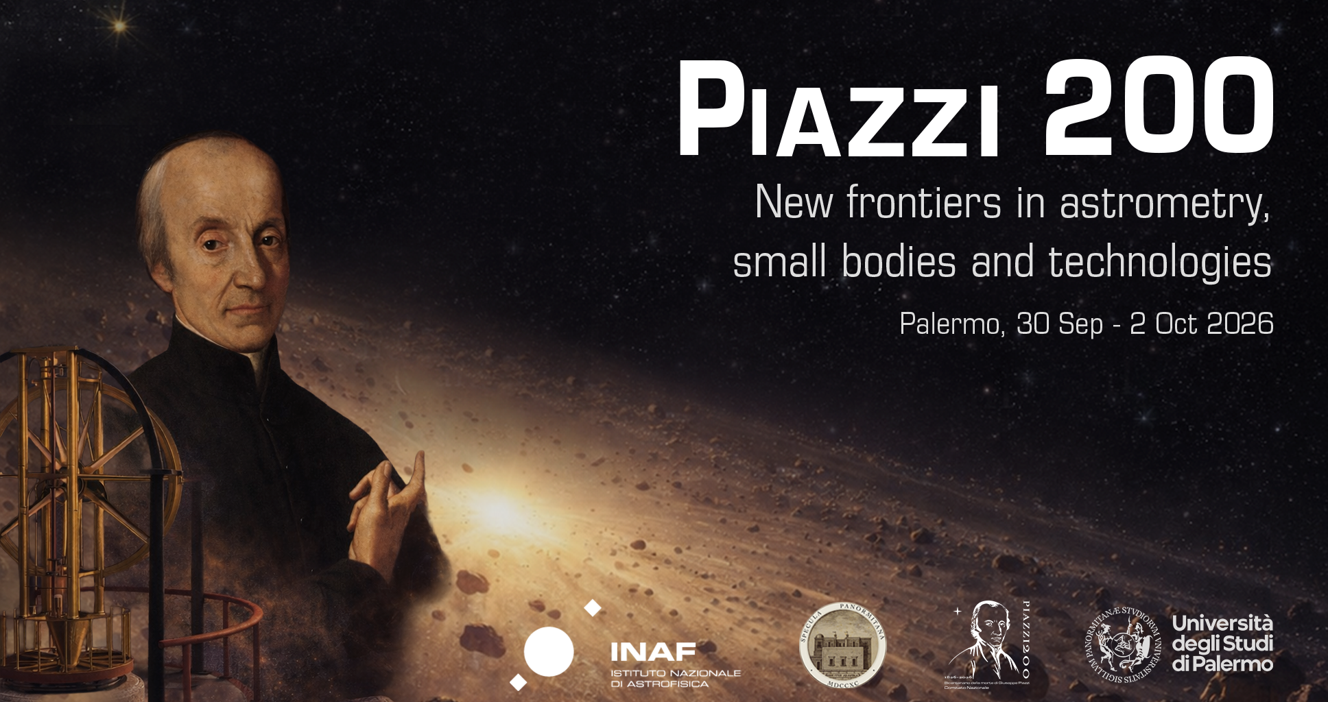 PIAZZI 200: new frontiers in astrometry, small bodies and technologies