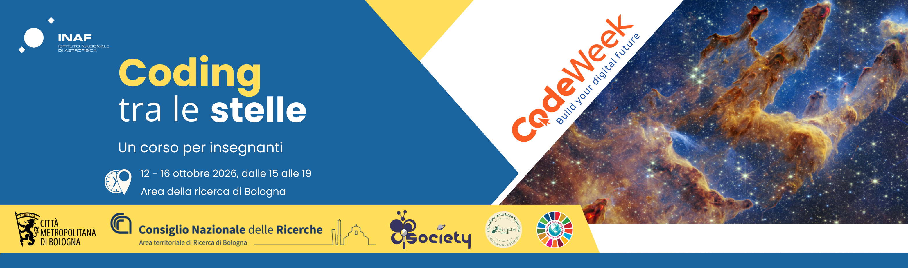 Coding tra le stelle: un corso per insegnanti