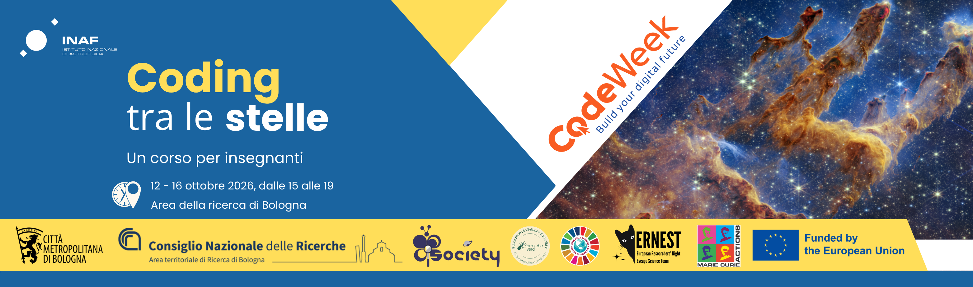 Coding tra le stelle: un corso per insegnanti