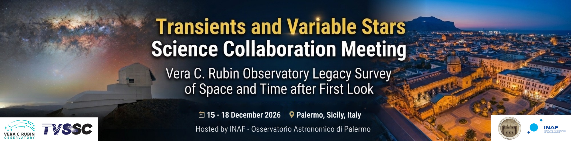 Transients and Variable Stars Science Collaboration Meeting