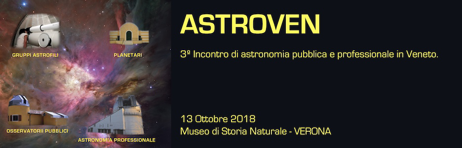 ASTROVEN III: Astronomia pubblica e professionale in Veneto.